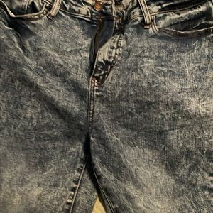 Acid wash never worn